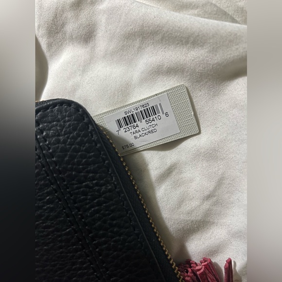 Fossil - Black Leather - Crossbody - Matching Wallet - Picture 8 of 16